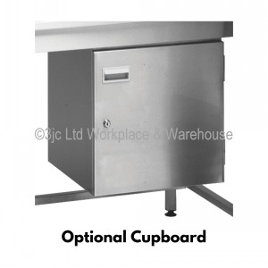 Stainless Steel Work Table With Lower Shelf
